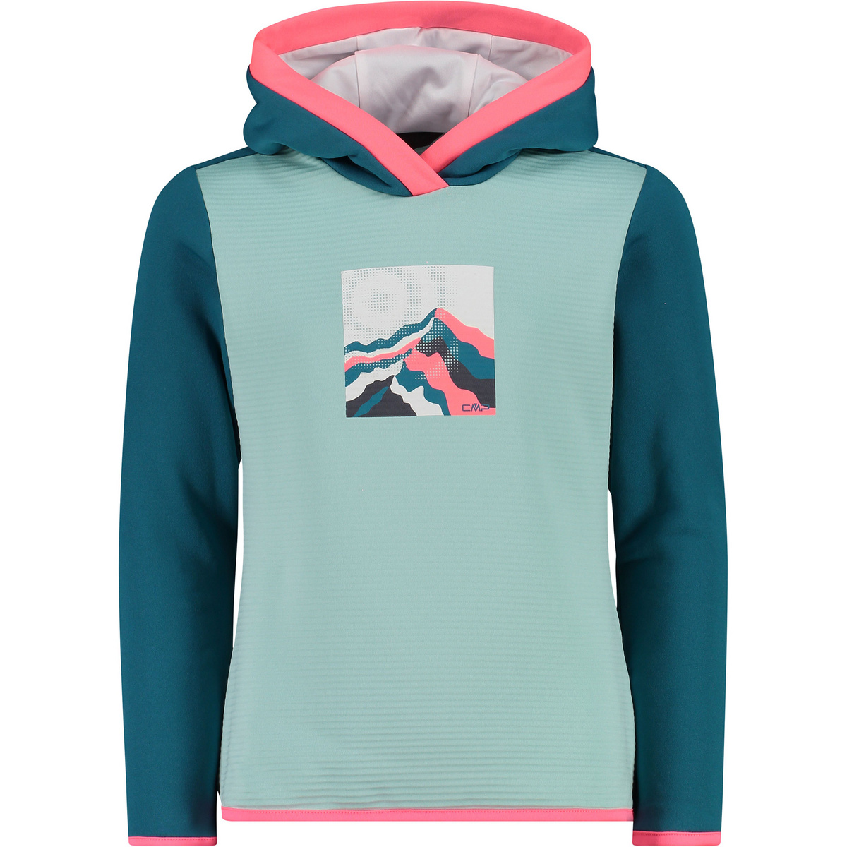 Bild von CMP - Kid's Sweat Fix Hood - Hoodie Gr 140 türkis