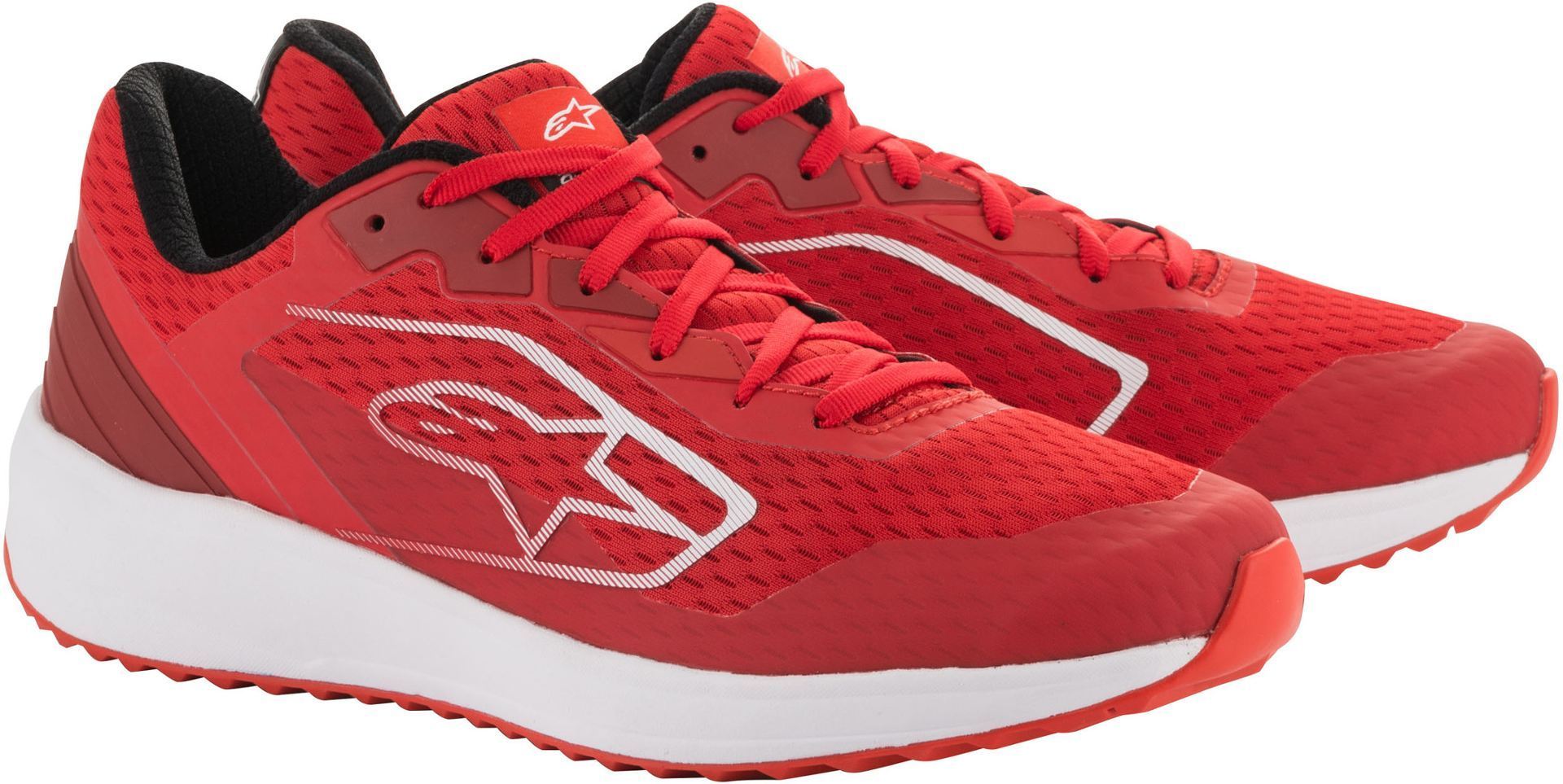 Bild von Alpinestars Meta Road Motorradschuhe, weiss-rot, Größe 43 44 für Männer