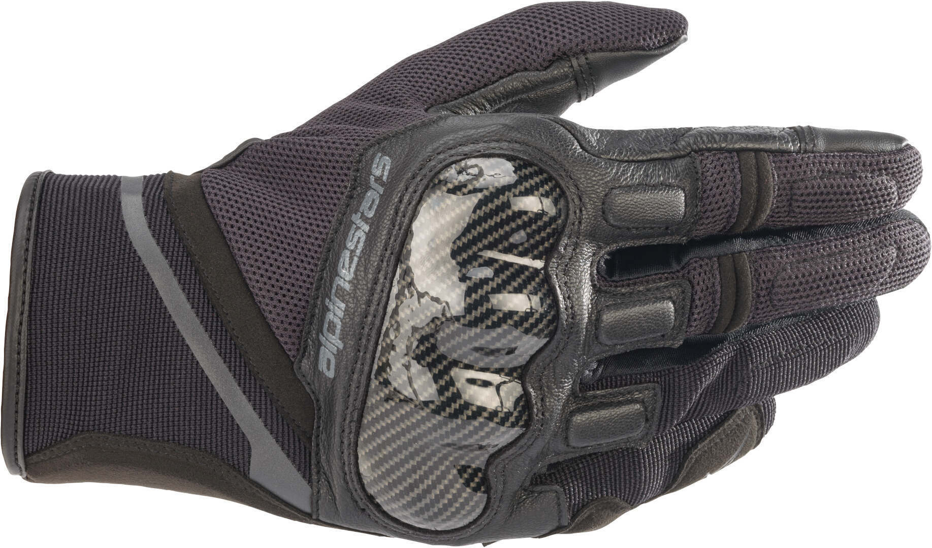 Bild von Alpinestars Chrome Motorradhandschuhe, schwarz-grau, Größe 3XL für Männer
