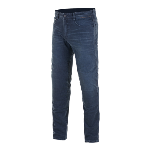 Bild von Alpinestars Radium Plus Motorradjeans für Männer – Blau, Größe 28