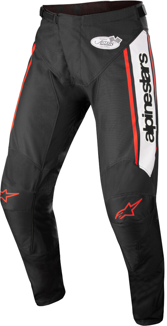 Bild von Alpinestars Racer Flagship Black Motocross Hose, schwarz-weiss, Größe 30 für Männer