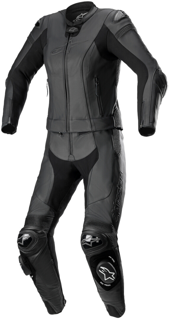 Bild von Alpinestars Stella Missile V2 2-Teiler Motorrad Damen Lederkombi, schwarz, Größe 40