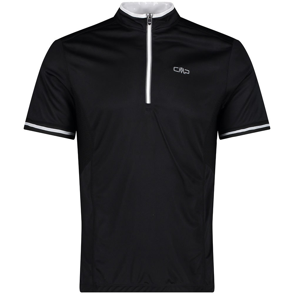 Bild von CMP - Bike T-Shirt Jacquard Halfzip - Radtrikot Gr 54 schwarz