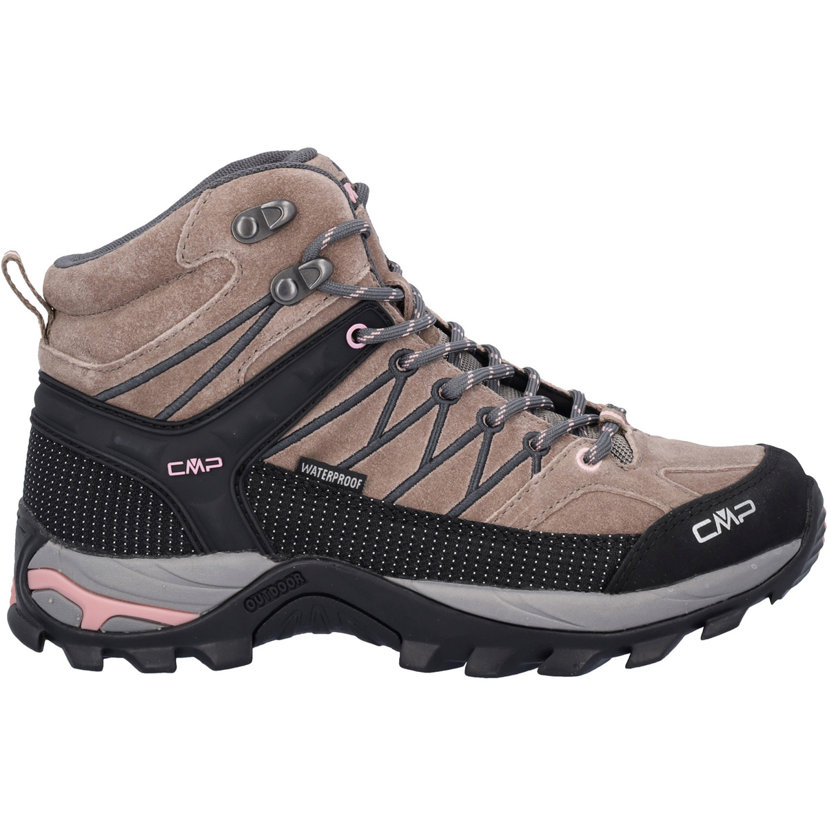 Bild von CMP Campagnolo, Damen, Wanderschuhe, Women's Rigel Mid Trekking Shoes Waterproof (36), Grau
