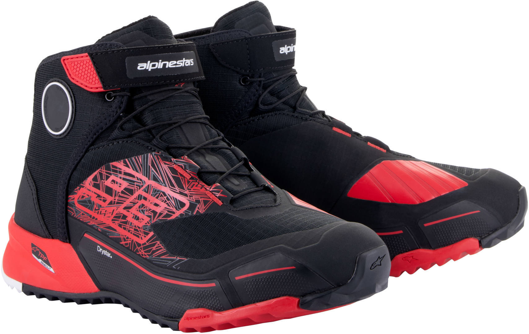 Bild von Alpinestars MM93 CR-X Drystar Motorradschuhe, schwarz-rot, Größe 42 43 für Männer
