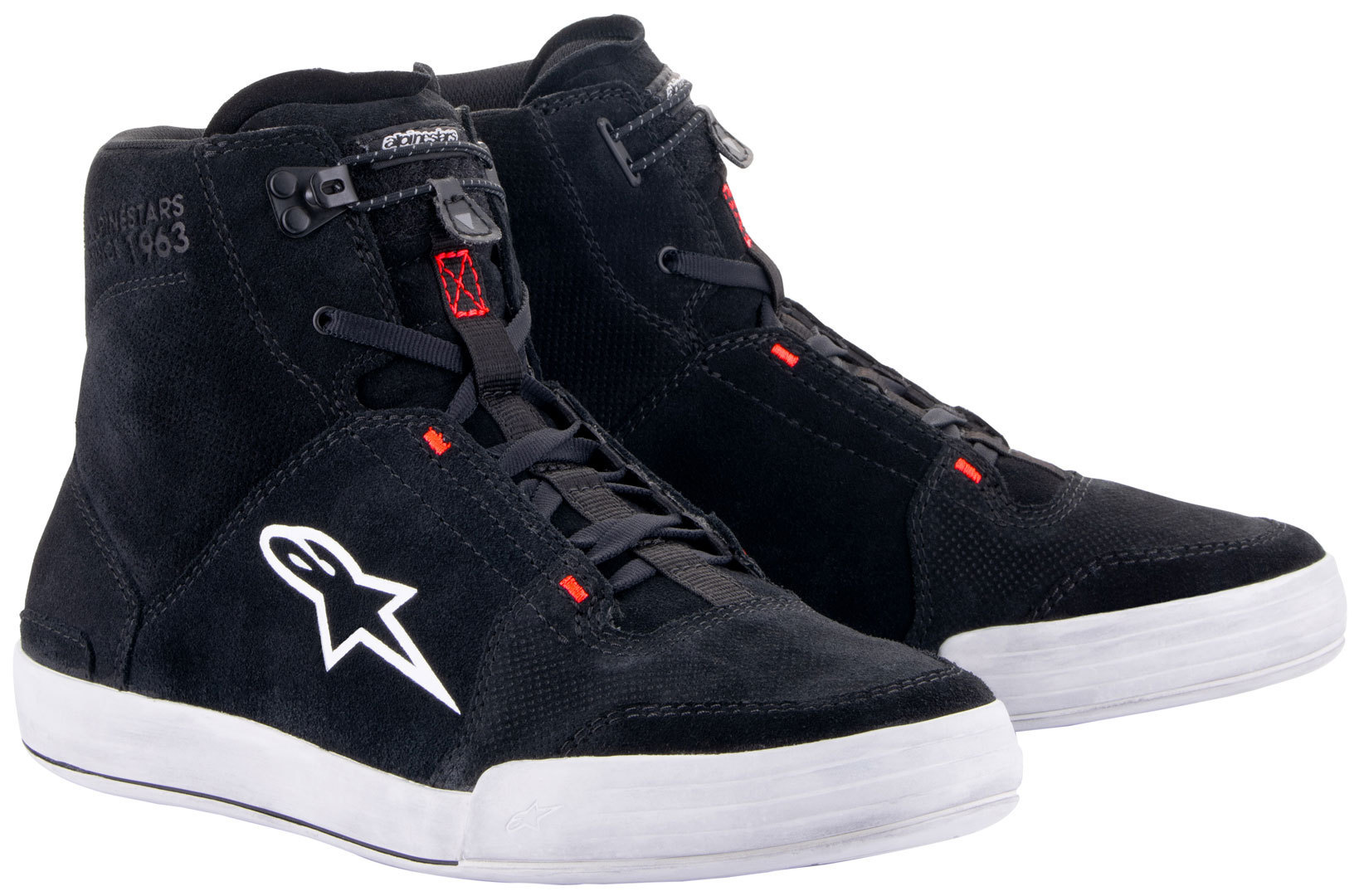 Bild von Alpinestars Chrome Motorradschuhe, schwarz-grau, Größe 48 für Männer