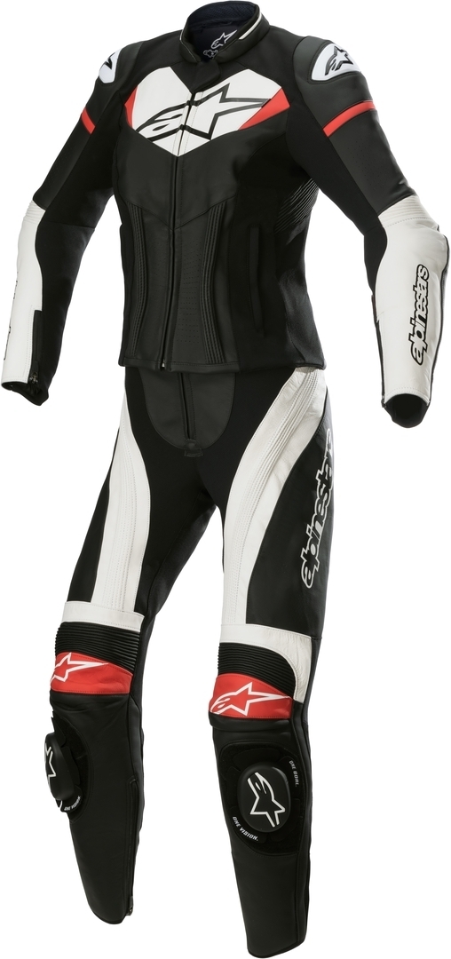 Bild von Alpinestars Stella GP Plus Damen 2-Teiler Motorrad Lederkombi, schwarz-weiss-rot, Größe 46
