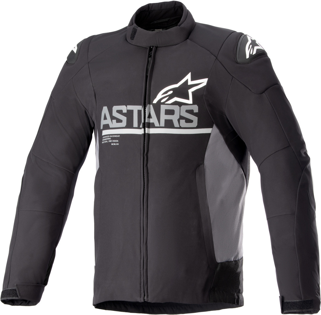 Bild von Alpinestars SMX wasserdichte Motorrad Textiljacke, schwarz-grau, Größe 2XL für Männer