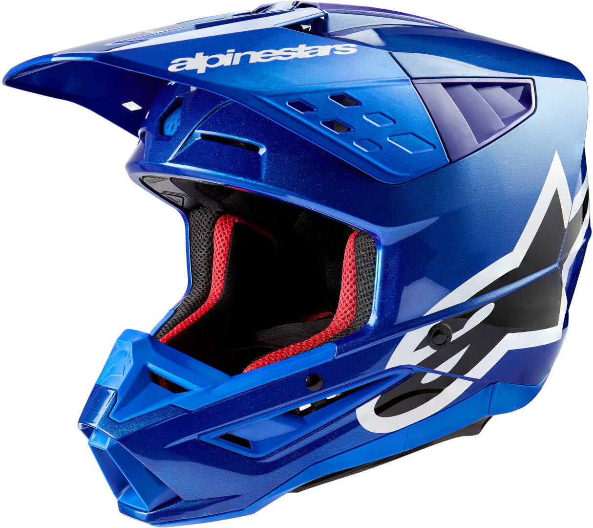 Bild von Alpinestars S-M5 Corp 2024 Motocross Helm, blau, Größe S für Männer