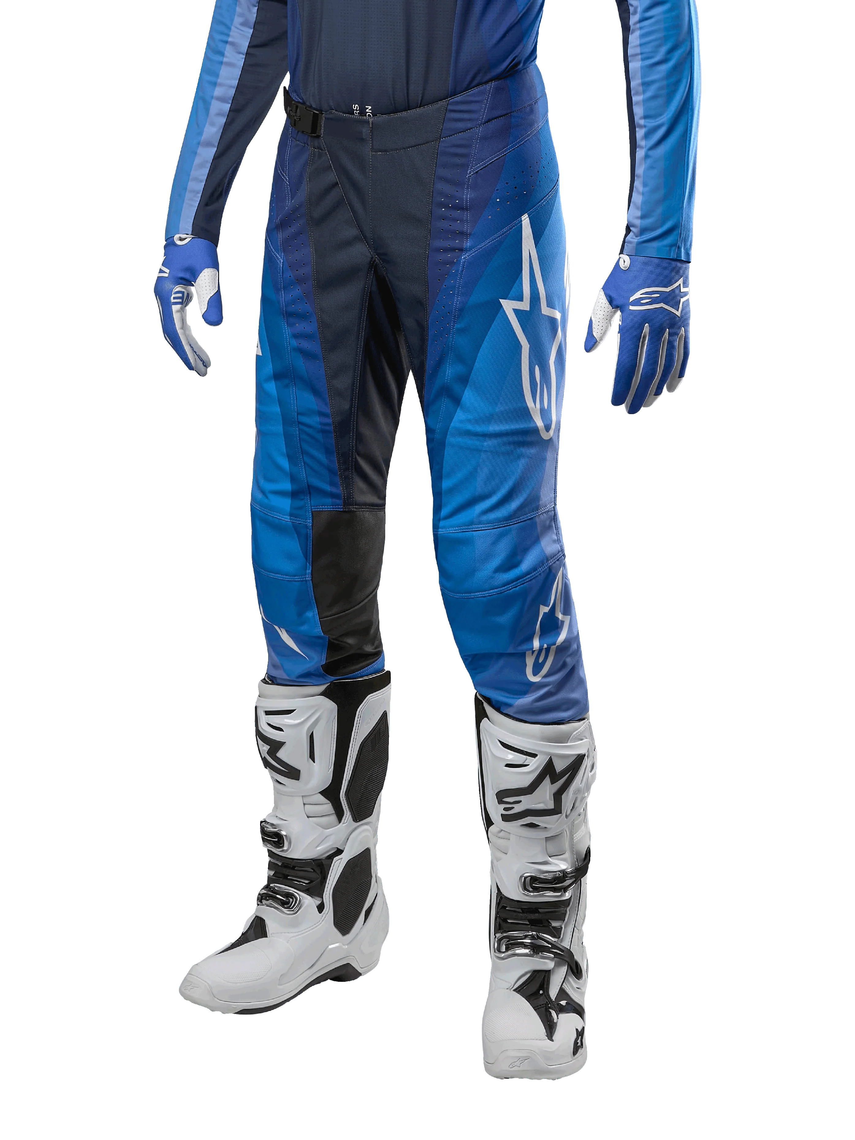 Bild von Alpinestars 2024 Techstar Pneuma Hose Dark Navy/light Blue, Größe: 38