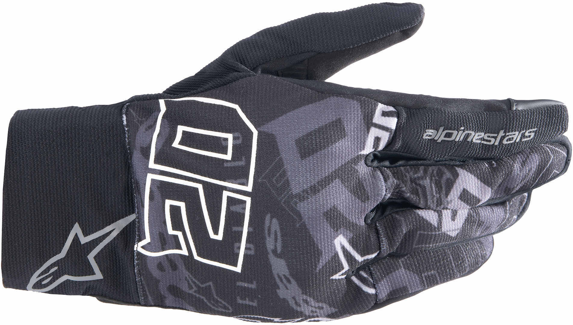 Bild von Alpinestars FQ20 Reef Motorradhandschuhe, schwarz-grau, Größe M für Männer