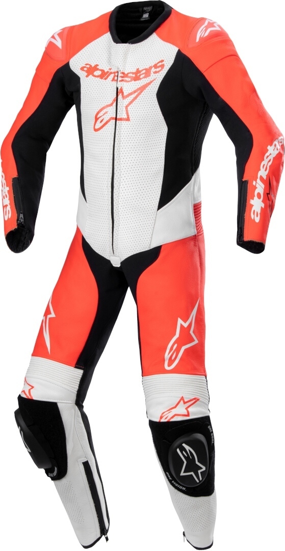 Bild von Alpinestars GP Plus V2 Jugend 1-Teiler Lederkombi, schwarz-weiss-rot, Größe 150