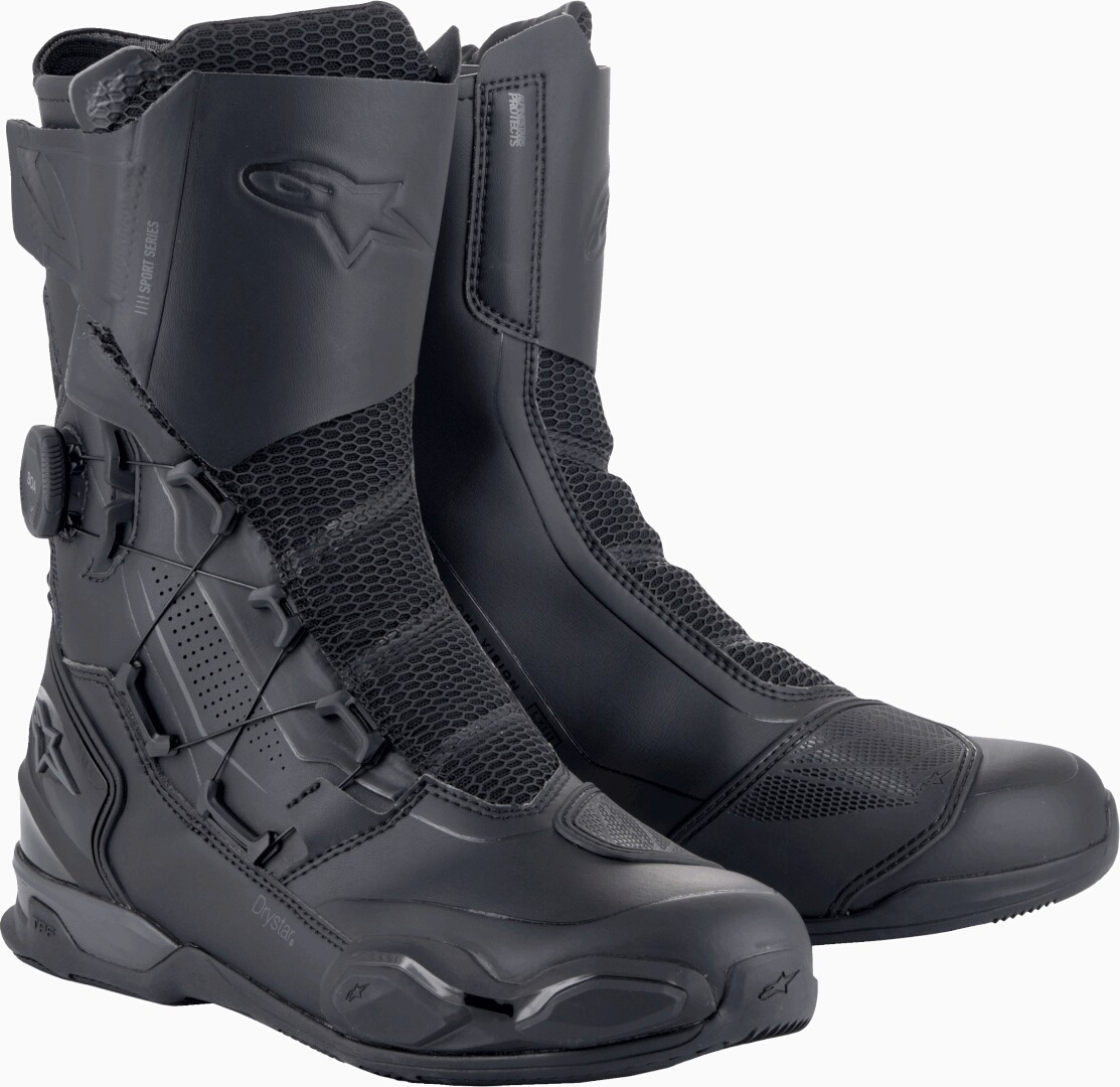 Bild von Alpinestars SP-X BOA Drystar wasserdichte Motorrad Stiefel, schwarz-grau, Größe 44 für Männer