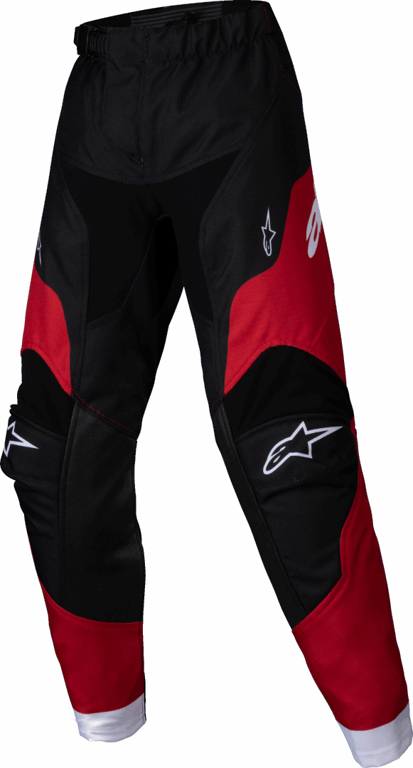 Bild von Alpinestars Racer Veil Kinder Motocross Hose, schwarz-rot, Größe M