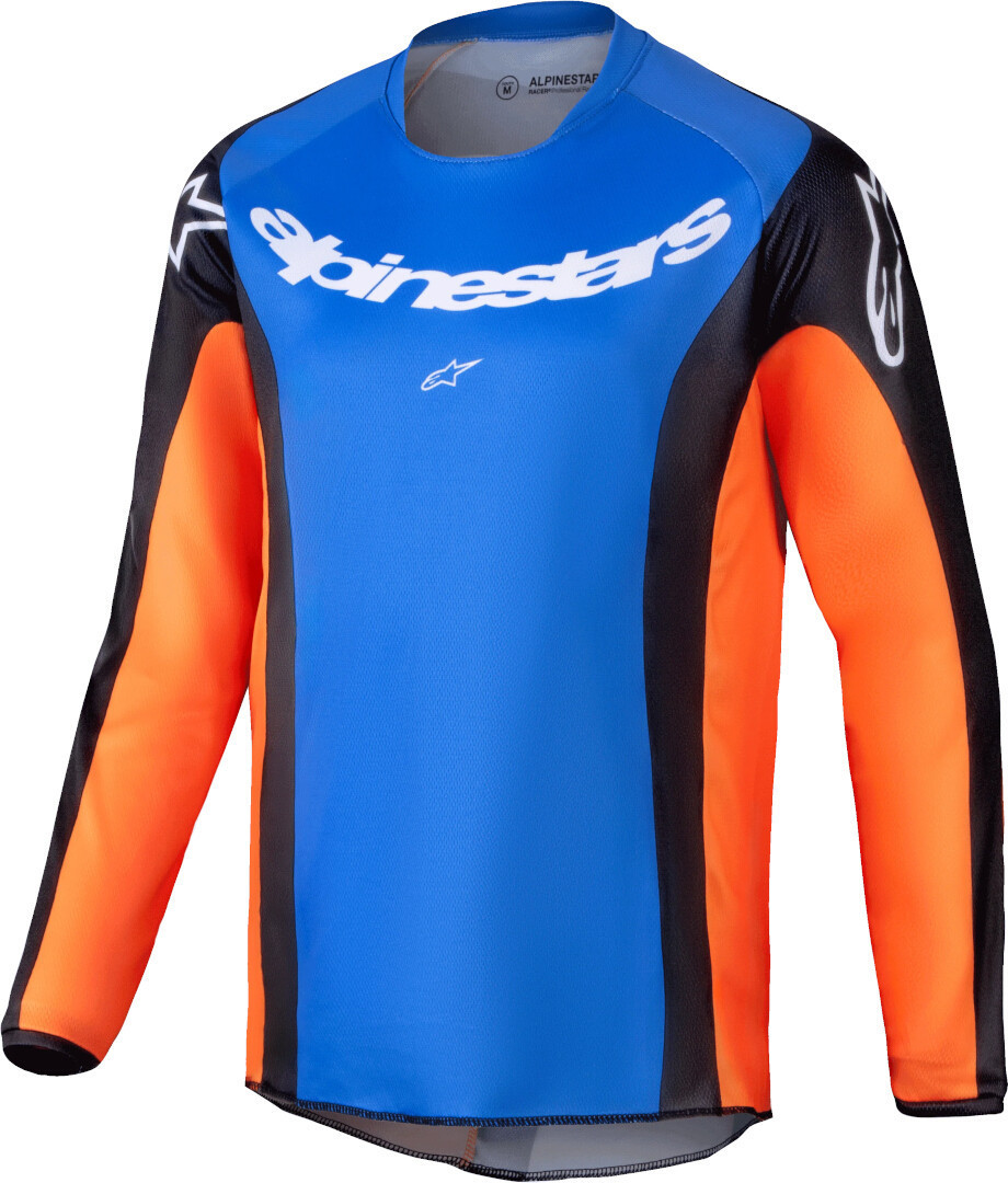 Bild von Alpinestars Racer Melt Jugend Motocross Jersey, blau-orange, Größe XL