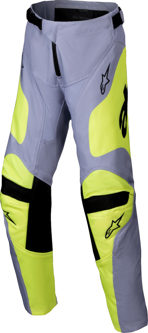Bild von Alpinestars Racer Veil Jugend Motocross Hose, grau-gelb, Größe 26