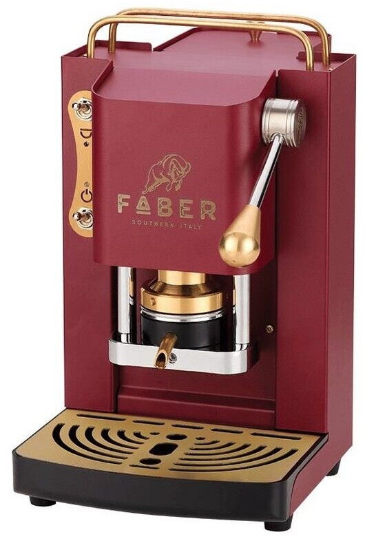 Bild von Faber Pro Deluxe Cherry Red Kaffeemaschine
