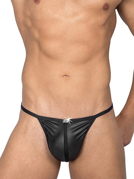 Bild von Eros Veneziani Alessio: Ministring, schwarz (L/XL)