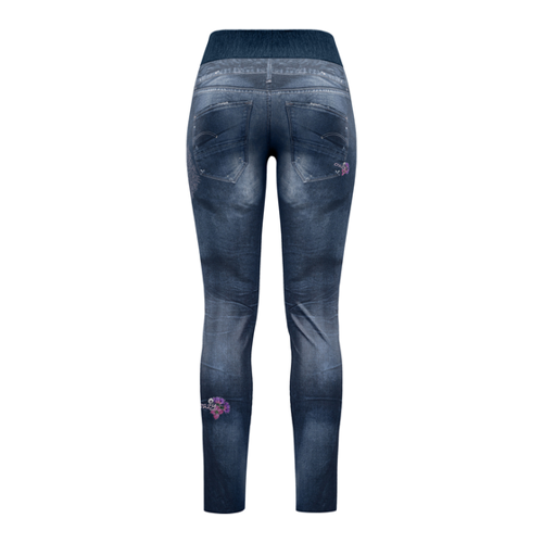 Bild von Stilvolle Elastische Funktionshose im Jeans-Print-Stil