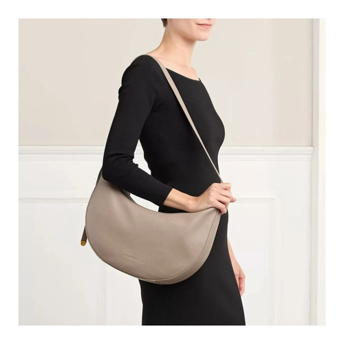 Bild von Coccinelle Gleen Handbag Grained Leather in Warm Taupe – Eleganz trifft Funktionalität