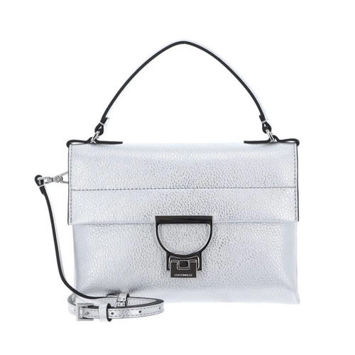 Bild von Coccinelle Arlettis Handtasche in Silver – Stil trifft Funktionalität
