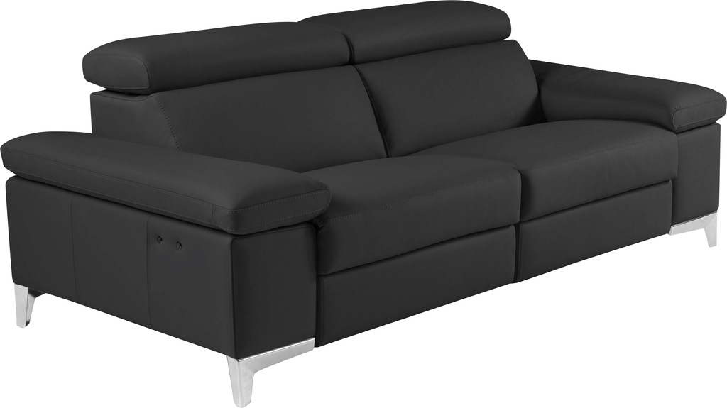 Bild von Nicoletti Home 3-Sitzer, Kopfteilverstellung, wahlweise mit und ohne elektrischer Relaxfunktion
