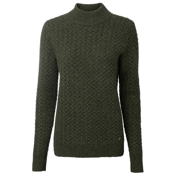 Bild von Chevalier - Women's Minley Mockneck Wool Pullover - Wollpullover Gr 36 oliv