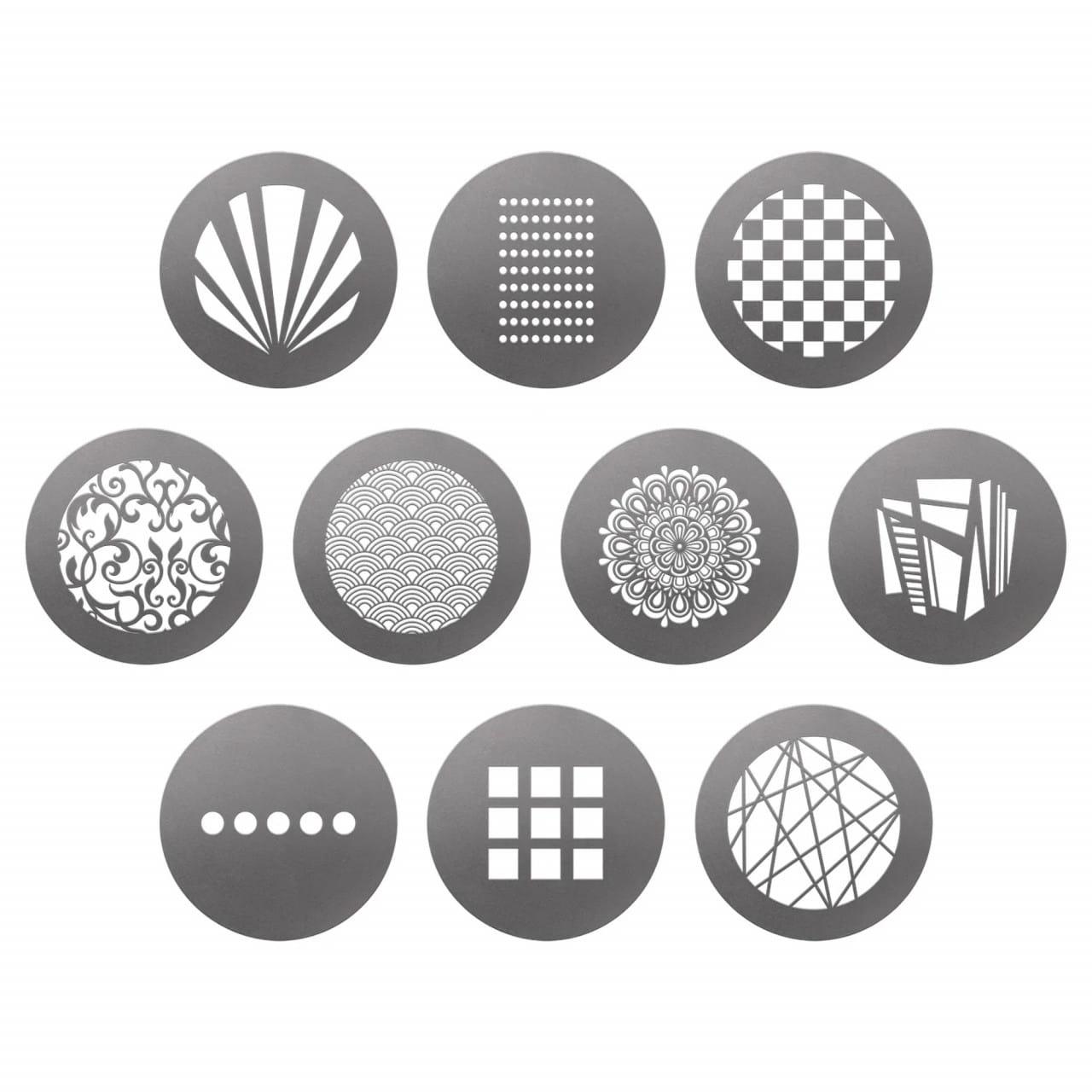 Bild von Westcott Optical Spot Gobo Pack  1: Patterns, Softbox + Reflektor