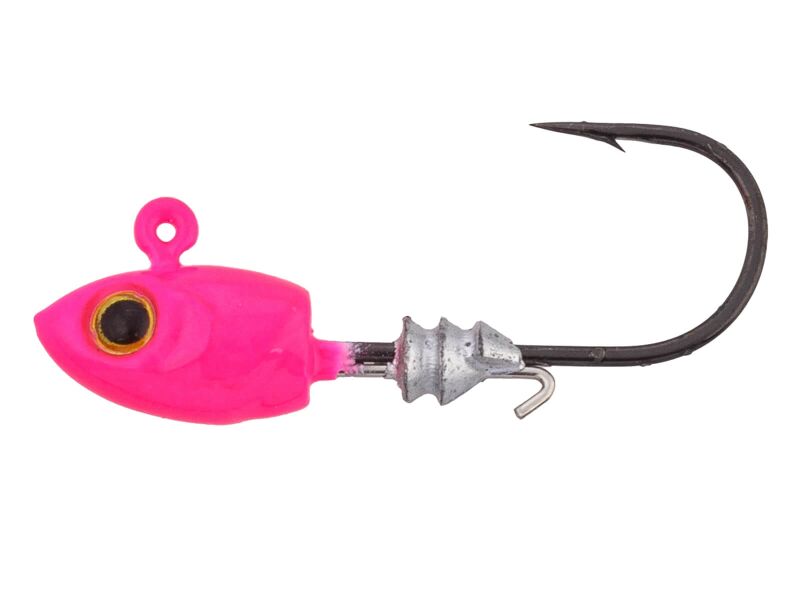 Bild von Z-MAN Micro Shad HeadZ Gr.4 1,75g Pink Glow 4Stk.