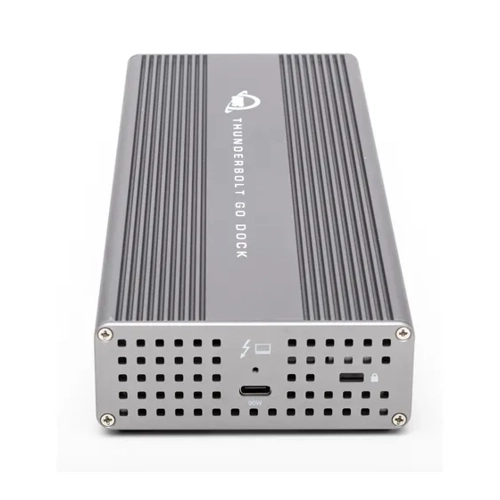 Bild von OWC Thunderbolt 4 Go Dockingstation, Integriertes Netzteil, Bis zu 90 W Ladeleistung, Anschluss eines 8K- / bis zu zwei 4K-Monitoren