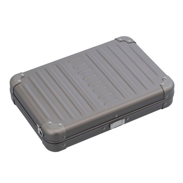 Bild von Aleon, Handtasche, Aluminium Vanity Case 10,5", Braun