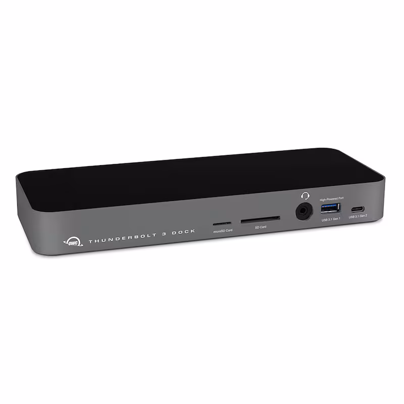 Bild von OWC Thunderbolt Dockingstation, 14 Ports, 85 Watt Leistung, Incl. Thunderbolt 3-Kabel