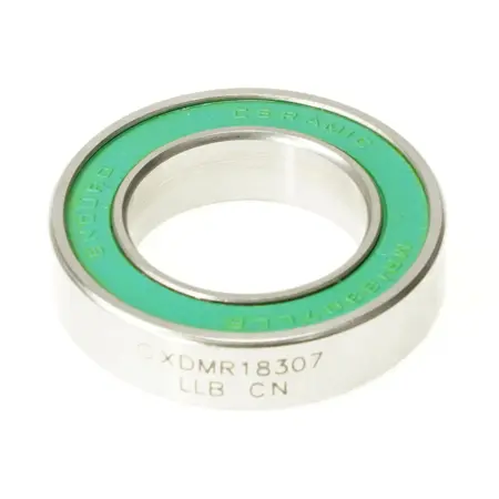 Bild von Enduro Bearings Bb Cxd Mr 18307 Llb-bx Xd-15 Ceramic Hybrid Abec-5 Radial Bearings Silber 18 x 30 x 7 mm