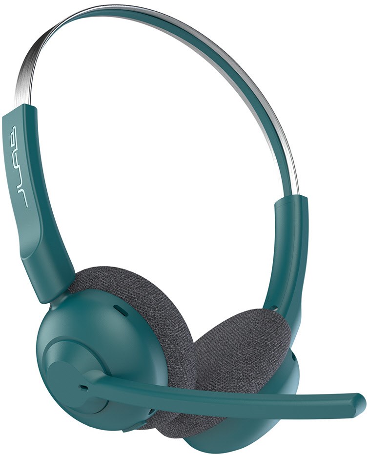 Bild von JLab GO Work Pop Wireless On-Ear Bluetooth Kopfhörer 50h Stunden Spielzeit, Mikrofonarm, Bluetooth-Multipoint-Technologie (IEUHBGWRKPOPRTEL4)