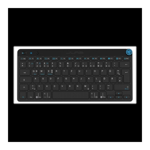 Bild von JLab GO Wireless Bluetooth-Tastatur, DE-Layout Mehrere Verbindungsoptionen, ?Multifunktionaler Medienregler