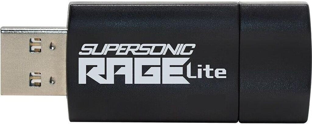Bild von Patriot Supersonic Rage Lite (64 GB, USB 3.2, USB-A), USB Stick, Schwarz