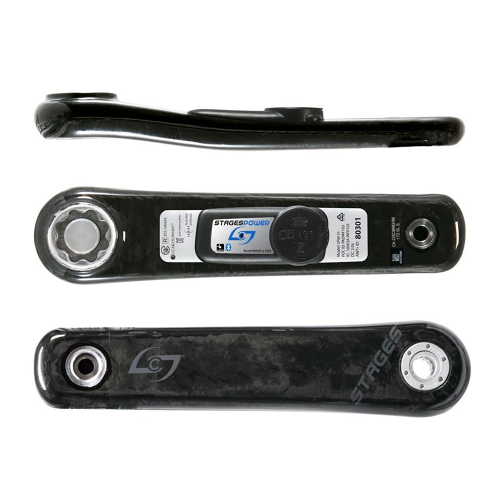 Bild von Stages Cycling Stages L Carbon Fsa 386 Evo Crank With Power Meter Schwarz 175 mm