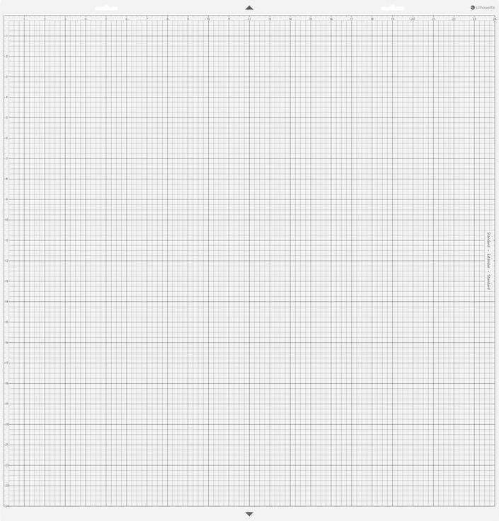 Bild von Silhouette America Silhouette Schneidematte für SILHOUETTE CAMEO 4 PRO Standard klebend 61 x 61 cm
