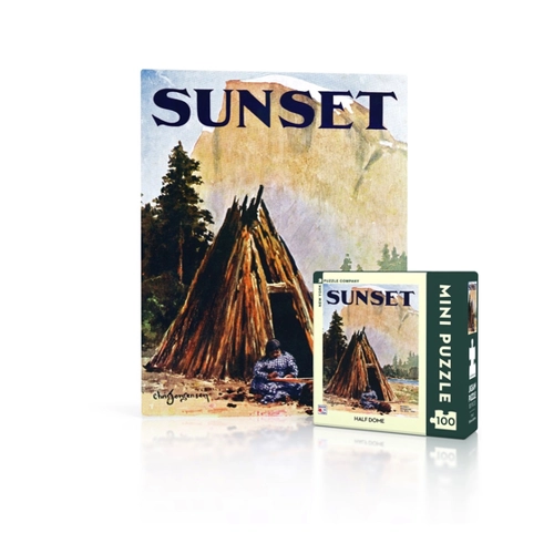 Bild von New York Puzzle Company Half Dome Valley Mini 100 Teile Puzzle