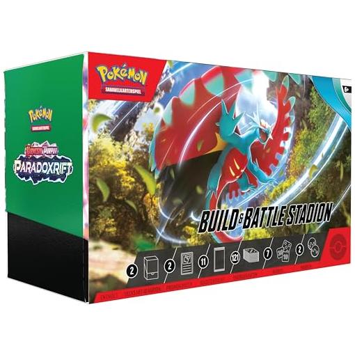 Bild von Amigo Spielware Pokemon - Karmesin+Purpur - 4 Build + Battle Stadium