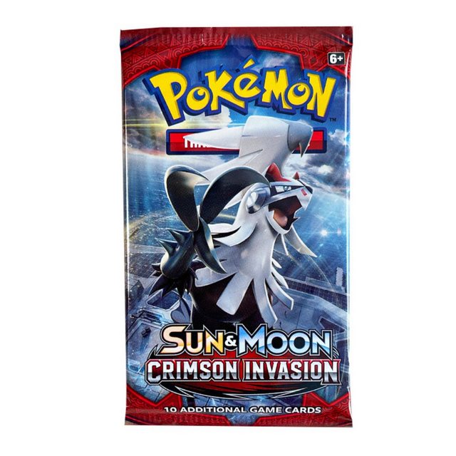 Bild von The Pokémon Company International Sammelkarte - Sun & Moon SM04 - Crimson Invasion Englisch