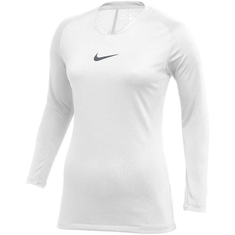 Bild von NIKE Park Dri-FIT First Layer langarm Funktionsshirt Damen 100 - white/cool grey XL