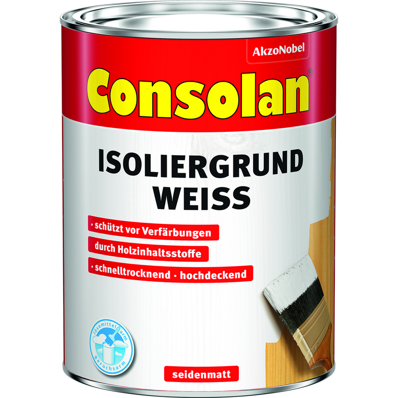 Bild von Consolan Isoliergrundierung – Der ideale Schutz für helle Holzuntergründe