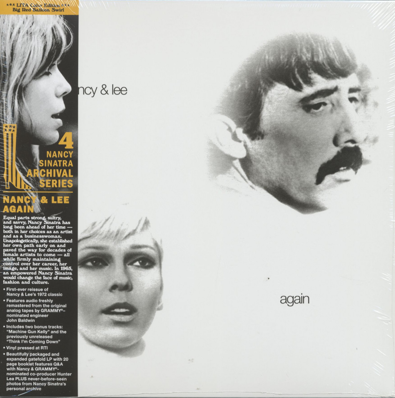 Bild von Nancy Sinatra & Lee Hazlewood - Nancy & Lee Again (LP, colored Vinyl)