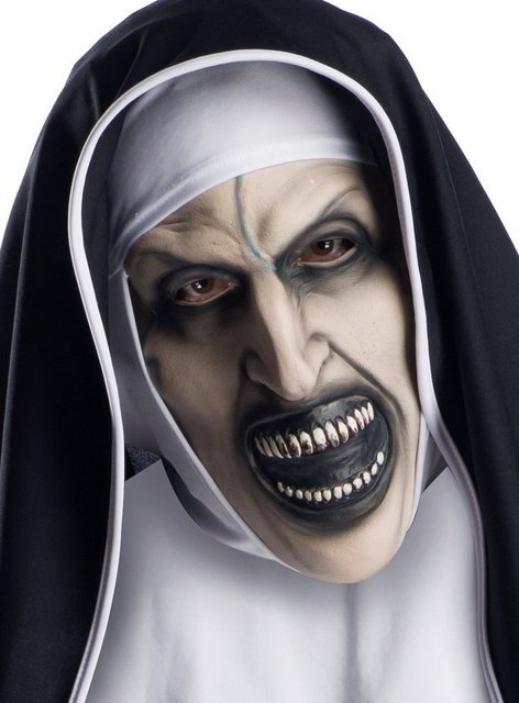 Bild von Rubie´s Verkleidungsmaske The Nun - Kostüm Nonnen Maske Halloween Fasching, Latexmaske der nicht so frommen Nonne aus dem Horrorfilm