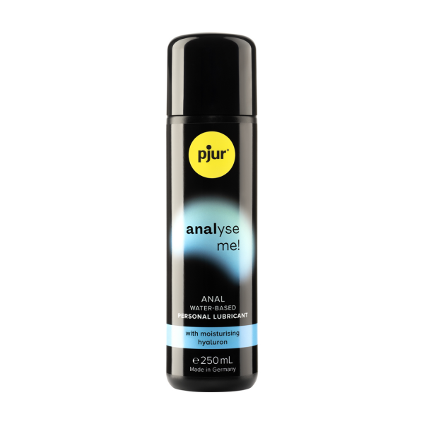 Bild von Analyze Me! - Waterbased Lubricant and Massage Gel with Hyaluronic Acid - 8 f...