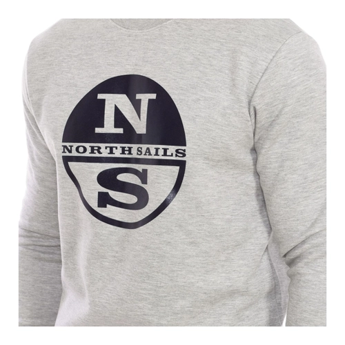 Bild von North Sails Grauer Baumwollpullover - XL, Modellnummer 9024130-926