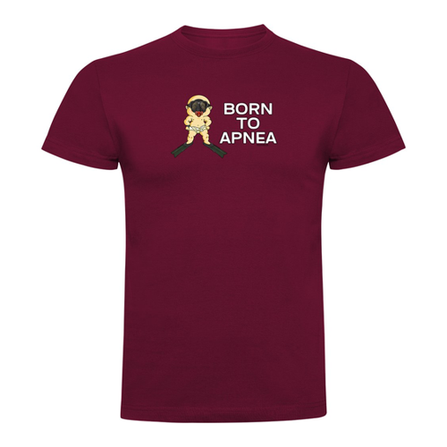 Bild von Kruskis Born To Apnea Kurzarm-T-Shirt – Ein hochwertiges Basic für jeden Anlass