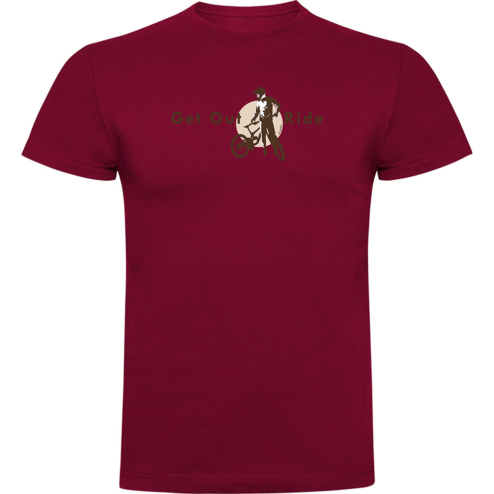 Bild von Kruskis Get Out And Ride Short Sleeve T-shirt Rot L Mann