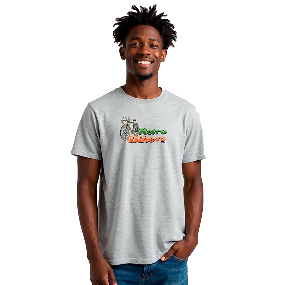 Bild von Kruskis Retro Bikers Short Sleeve T-shirt Grau 3XL Mann